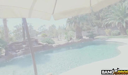 Inked bitch in lingerie sucks and rides Mandigo's giant black shaft