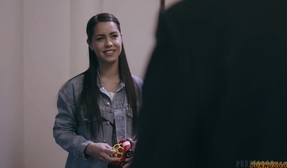 Beautiful Latina Alina Lopez gets fucked by a horny older prick