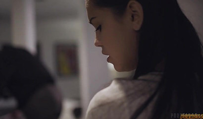 Beautiful Latina Alina Lopez gets fucked by a horny older prick