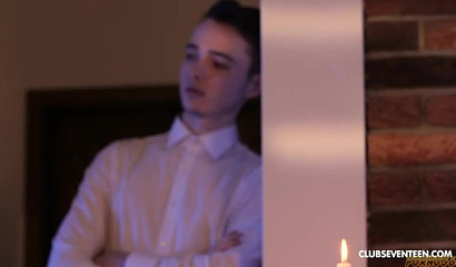 Young slut with big tits gets fucked from behind after oral sex