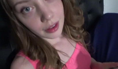 Strong hubby fucks beautiful wife's face and tight pussy doggystyle