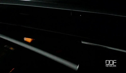 Cute brunette girl gets picked up and get fucked