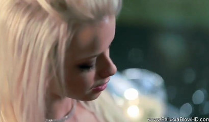 MILF in tight red dress only wants to get her mouth full of cum