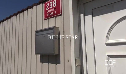 Big boobed teen Billie Star sucking big cock in outdoor POV