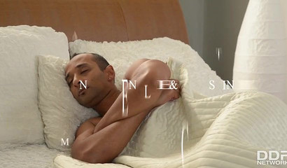 Samantha Bentley and Christine Swallow wake up a guy with a blowjob