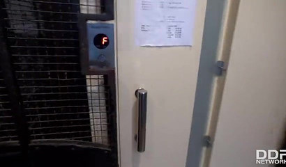 Beautiful teen Akasha Cullen deepthroats stranger and swallows his jizz