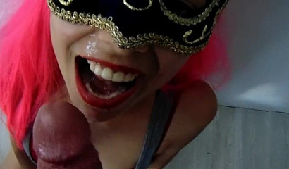 18-year-old Jenny's Passionate POV Blowjob