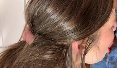 Going all the way balls deep to drain his cock out of sperm