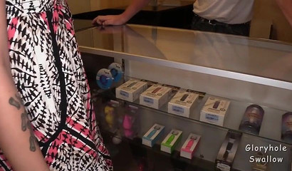 Tara Swallows at the Gloryhole