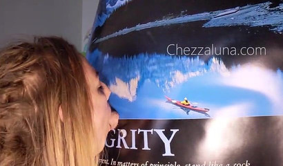 Redhead Proves Integrity with Silly Suck