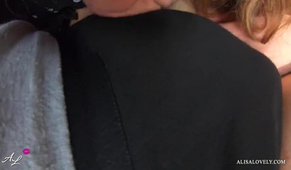 The car is parked but that didn't stop these two from having an oral sesh