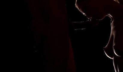 Exciting Noir Blowjob with Massive Oral Creampie