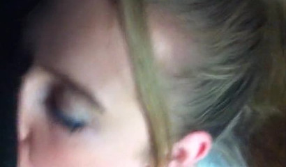 19 year old Andie getting her mouth fucked in POV