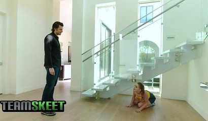 Teen loves to play hide and seek to suck cock