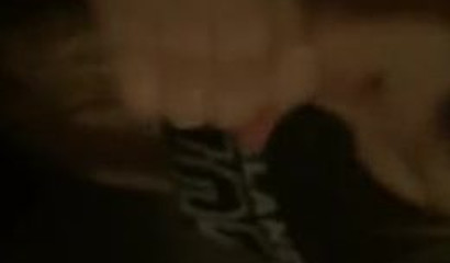 Cheating wife sucks off the neighbor behind her husbands back