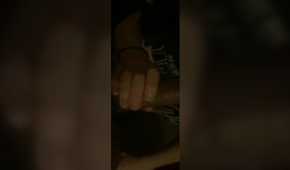 Cheating wife sucks off the neighbor behind her husbands back