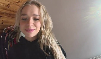 Tattooed hunk Devils Kos screwing a blonde Russian prostitute hardcore