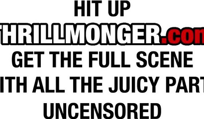 Holly Hotwife blows off a black bull and rides his dick