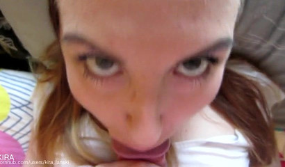 Teaching the stepsis how to properly suck a dick POV