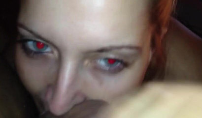 Virgin swallows jizz after sucking a dick for the first time