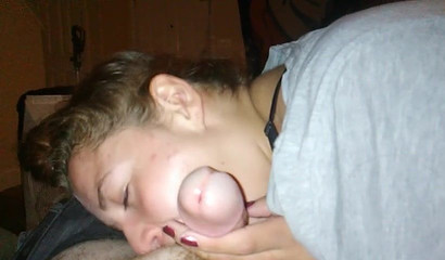 Lustful teen sucks in a HD porn video