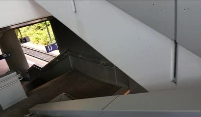 18-year-old Thai Teen's Public Trainstation BJ