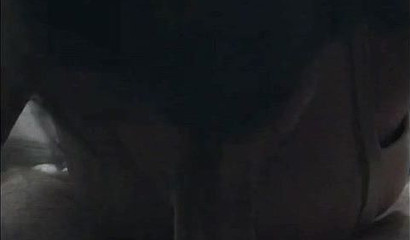 Sweet brunette teen cutie sucking off her boyfriend all night