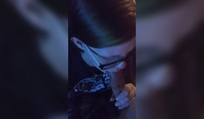 Redhead wife loves the taste of his white cream