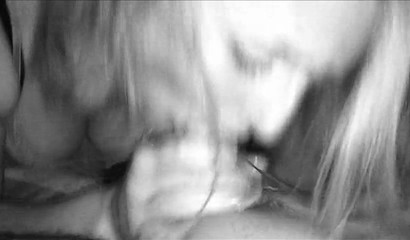 College beauty sucks my rock hard dick in the dark