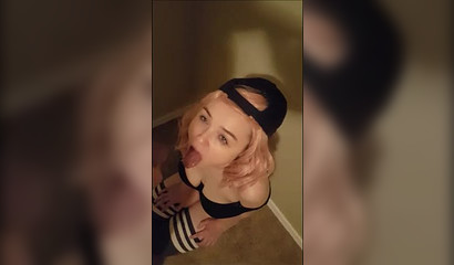 Delicious blonde cutie loves to go down on her friends