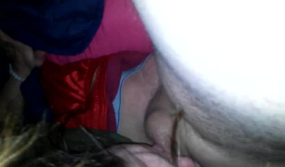 Fucking and cumming hard in my stepsister's mouth