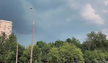 Pouty lips of Freya Stein wrapping around a throbbing tool