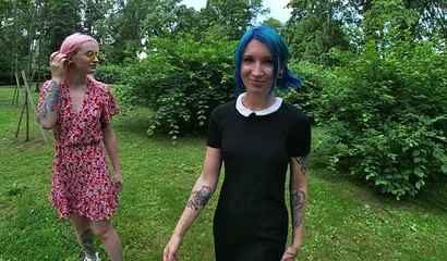 Ferris wheel ride turns into Keoki Star's risky public blowjob