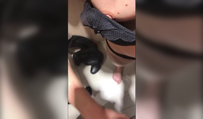 18-year-old Teen's Fitting Room Blowjob