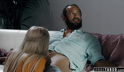 Blonde teen Kenzie Reeves gets seduced and fucked by a horny couple