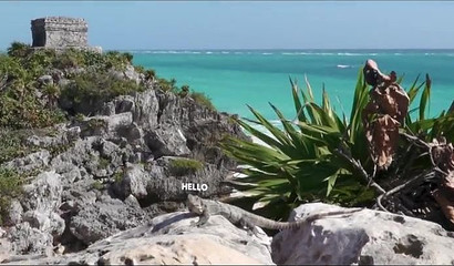 Petite Asian makes a travel porn vlog before a facial