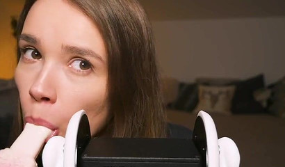 18-year-old ASMR Bunny Marthy Sucks Dick