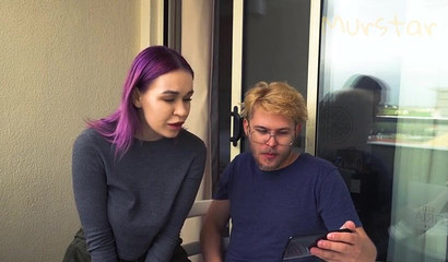 Some naughty teens would suck a dick in the middle of the night