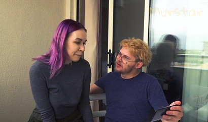 Some naughty teens would suck a dick in the middle of the night