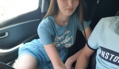 18-year-old Teen Wife's Auto Blowjob