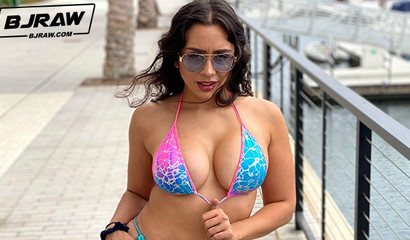 Lilly Hall is a busty housewife skilled with sucking and milking