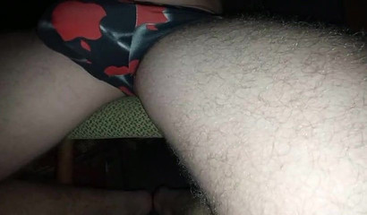 Blonde Gives Surprise Computer Blowjob