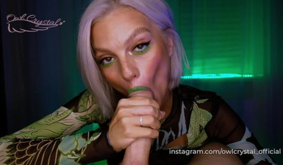 Blonde Worships the Green Dragon