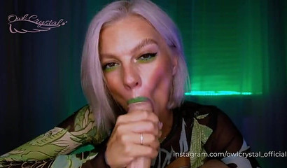 Blonde Worships the Green Dragon