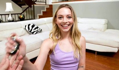 Best Friend's Daughter Sucks for Car Keys