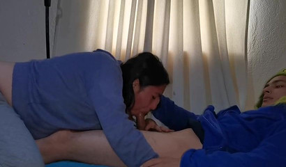 Blowjob from My Latina Girlfriend