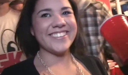 College Teen Sucks Dick at Party