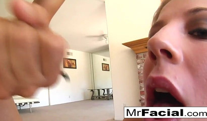 Every weekend my naughty blonde neighbour comes and makes me cum