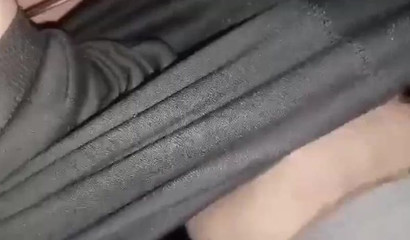 Amateur nymphomaniac deepthroats a dick in public