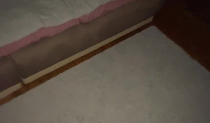 Blonde whore gets oiled up and fucked in POV